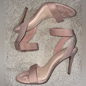 Madden Girl Dusty Rose Open-Toe Strappy Stiletto Heels